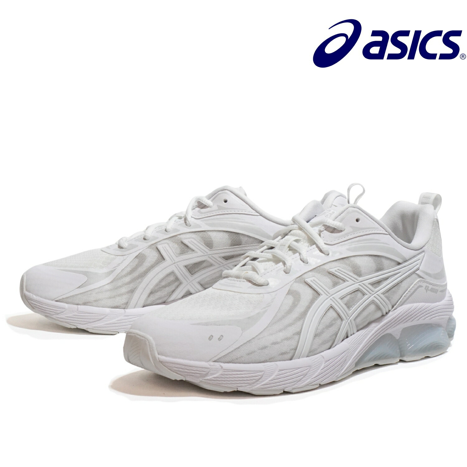【SALE】アシックス スニーカー ASICS GEL-QUANTUM 180 VIII 1203A594.100 WHITE/CLOUD GREY ローカット メンズ レディース ライフスタイル 25FW