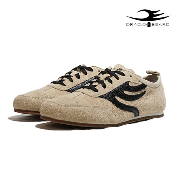 ドラゴンベアード スニーカー DRAGON BEARD DB-2003 RS BEIGE メンズ 靴 ローカット レザー カジュアル 26SS
