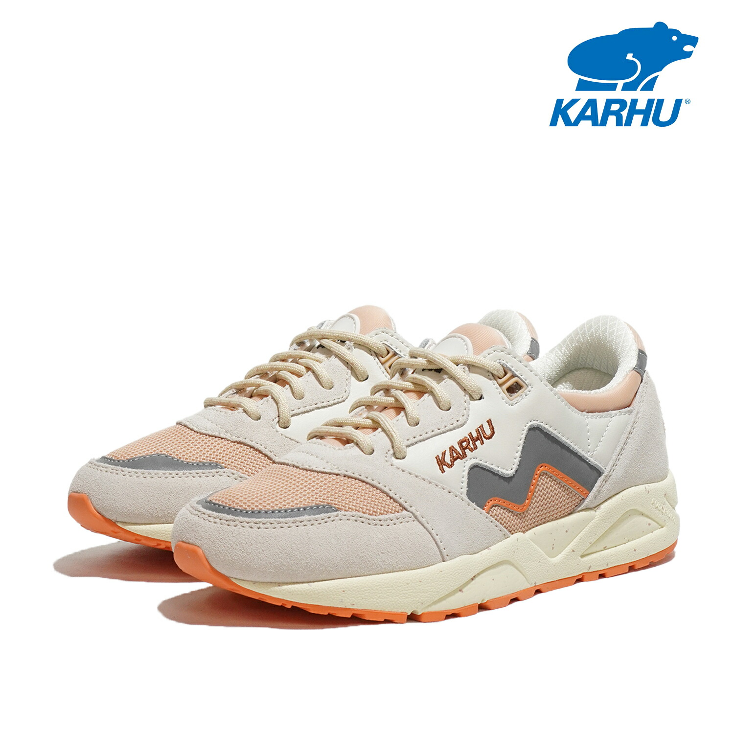【SALE】カルフ スニーカー レディース メンズ アリア 95 KARHU ARIA 95 KH803119 WHITECAP GRAY / SILVER GREY ホワイトキャップグレー シルバーグレー画像