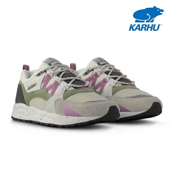 【SALE】カルフ スニーカー メンズ レディース フュージョン2.0 KARHU FUSION 2.0 KH804202 DARK GULL GRAY / LILAS 26SS|TOP to TOP ONLINE