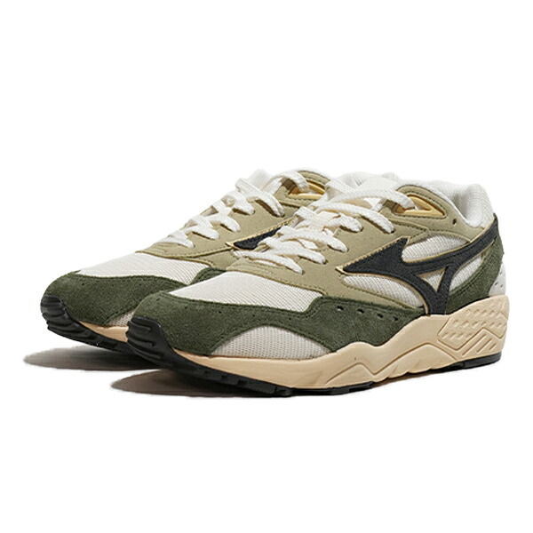 ミズノ スニーカー コンテンダー MIZUNO CONTENDER D1GA236932 WHITE/KHAKI/BEIGE レトロスニーカー ブラック/カーキ/パープル 靴 メンズ カジュアル 26SS 8,568円
