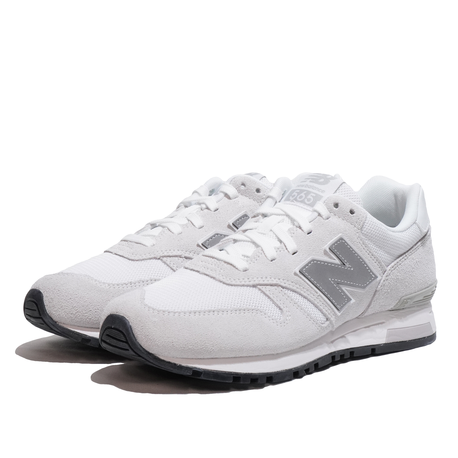【ポイント3倍 4/4 20:00 ～ 4/10 01:59まで】ニューバランス 565 ホワイト new balance ML565EW1 EW1 (WHITE) スニーカー シューズ 靴 ローカット メンズ レディース ホワイト レザー