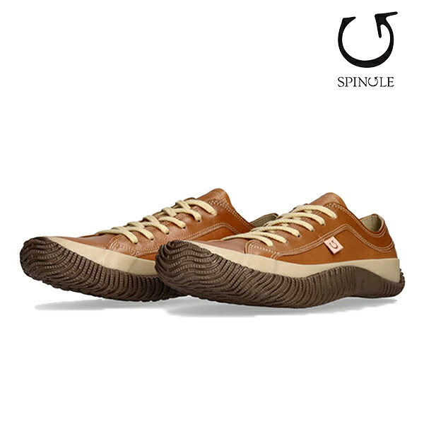 スピングル スニーカー メンズ レディース SPINGLE SP-110-26 LIGHT BROWN ライトブラウン ローカット カンガルーレザー 日本製 本革 26SS