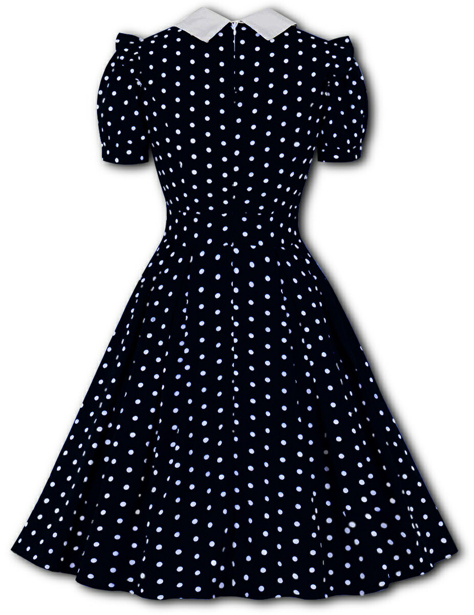 楽天市場 ワンピース ドレス S 2xlドット柄 襟付き 袖あり レトロワンピース ロカビリー かわいい Aライン フレアワンピース 50年代 お呼ばれ スイングワンピース レディース クリスマス オールシーズン クリスマス コスプレ 誕生日 プレゼント しゅんのshop