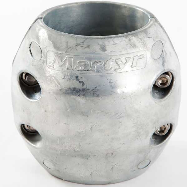 舟・船用矢がら用ジンクアノード（防蝕ジンク）Martyr Anodes ストリームラインシャフトアノード CMX-13 76粍