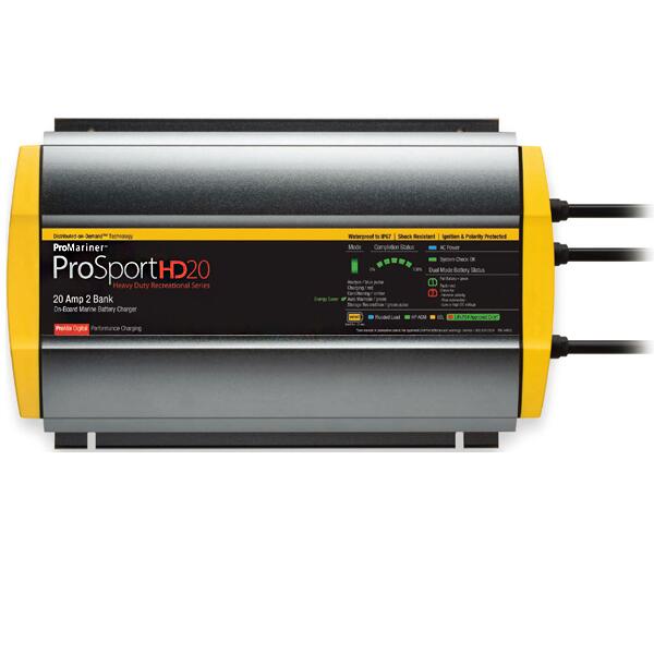 【楽天市場】プロマリナー社 プロスポーツシリーズ12Vバッテリー20Aチャージャー2バンク：トップウォータータックルズ