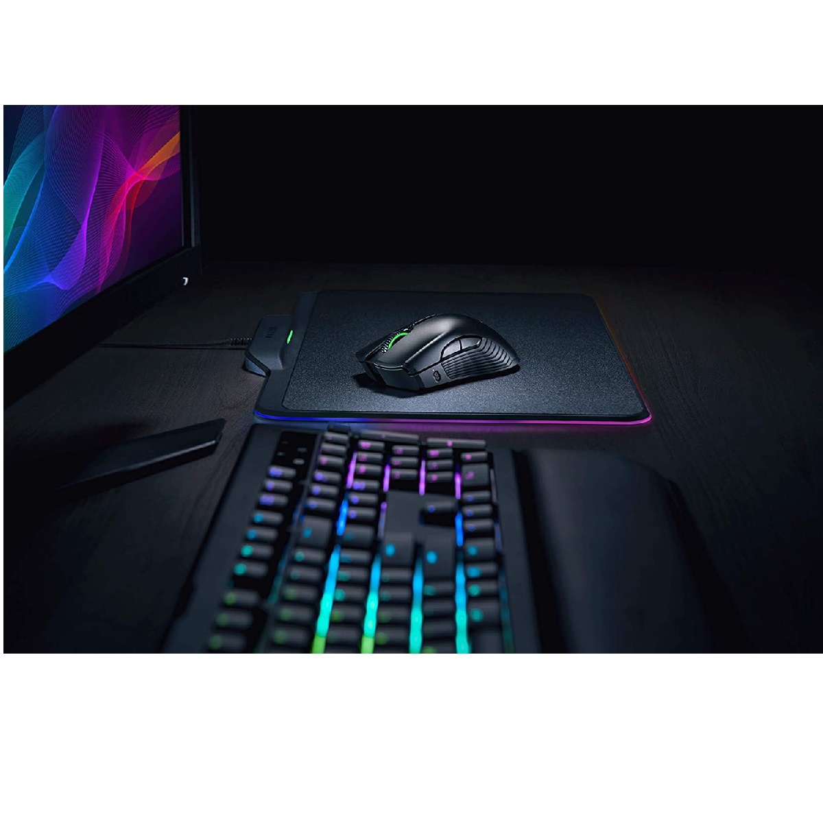 楽天市場 Razer Mamba Firefly Hyperflux 充電不要のワイヤレスマウス ワイヤレス給電機能付きマウスパッド Rz m1 レーザー レイザー マウス マウスパッド Fabio