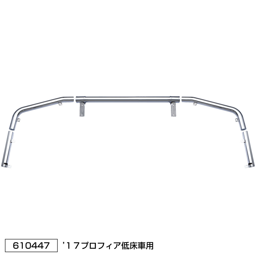 楽天市場】JET ステンレス 63.5φ 丸パイプバンパー ローバー 5点セット