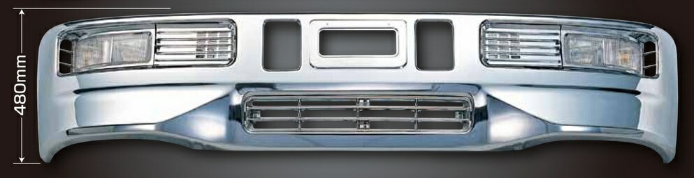 週末限定タイムセール》 JETINOUE ジェットイノウエ プロフィアテラヴィタイプバンパー 4tワイド車用450H 車種別専用取付ステーセット  ISUZU フォワード320