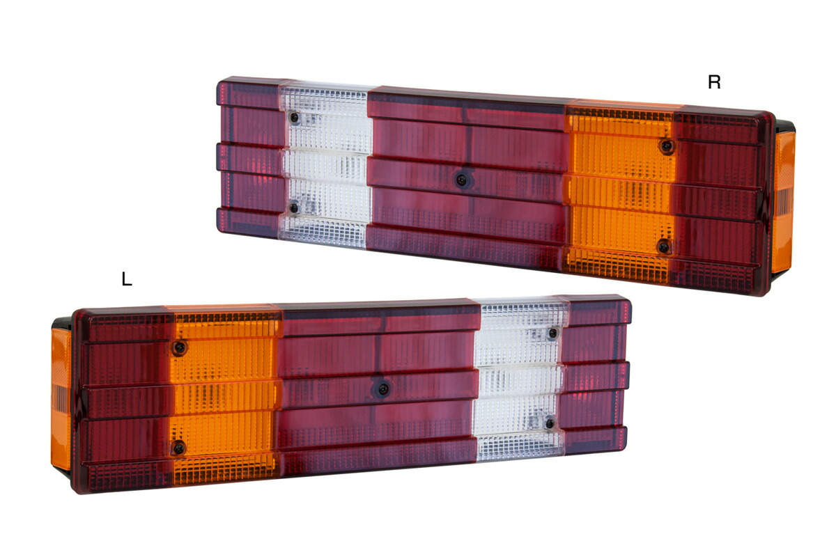 楽天市場】トラック用 テールランプ ベンツタイプ 24V R/L