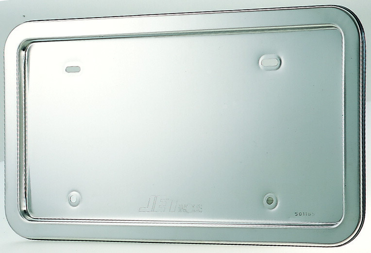 楽天市場】ジェットイノウエ STDナンバープレート枠 大型用 ステンレス