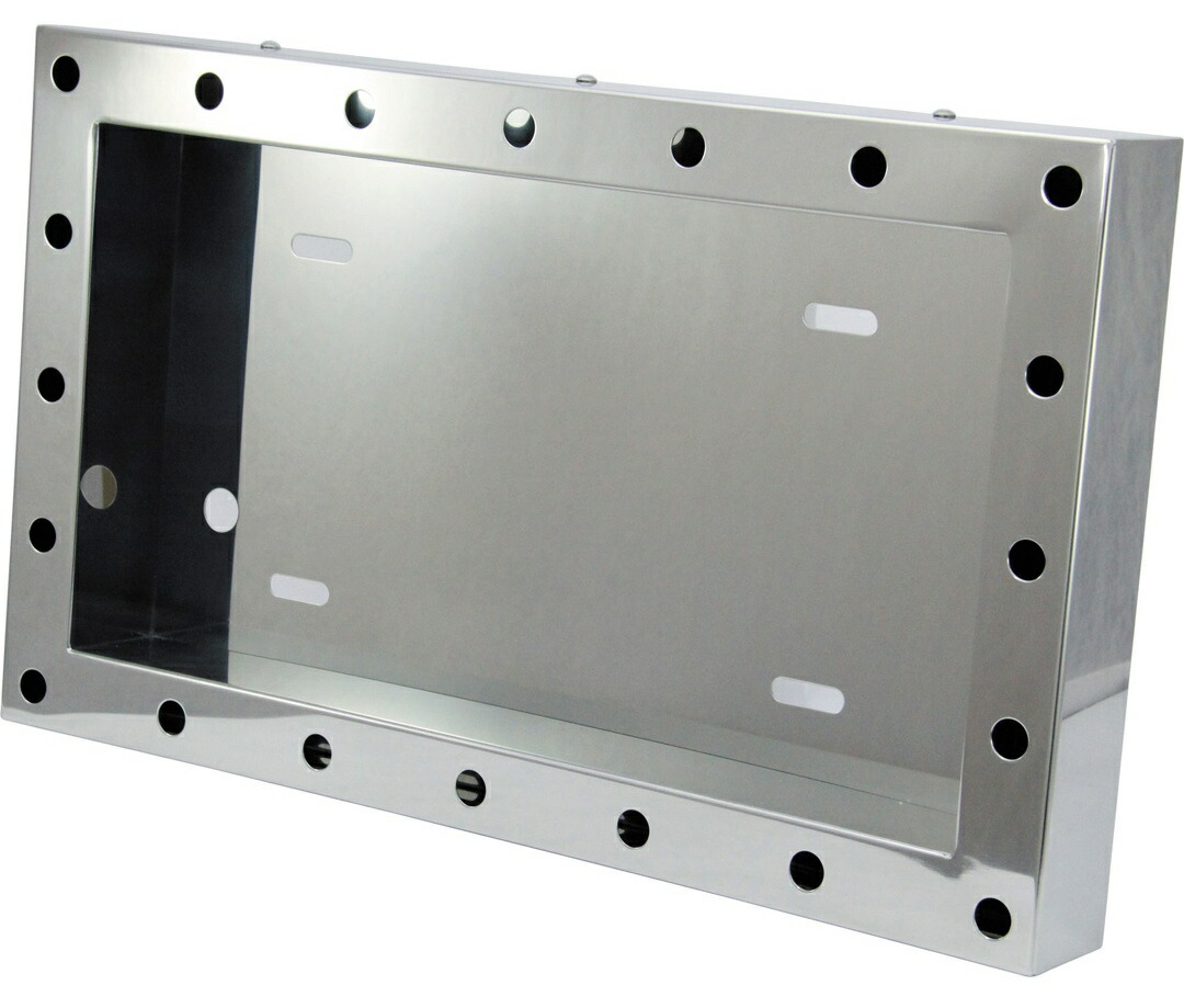 楽天市場】トラック用 パイロットランプ取付穴付 ナンバー枠 大型