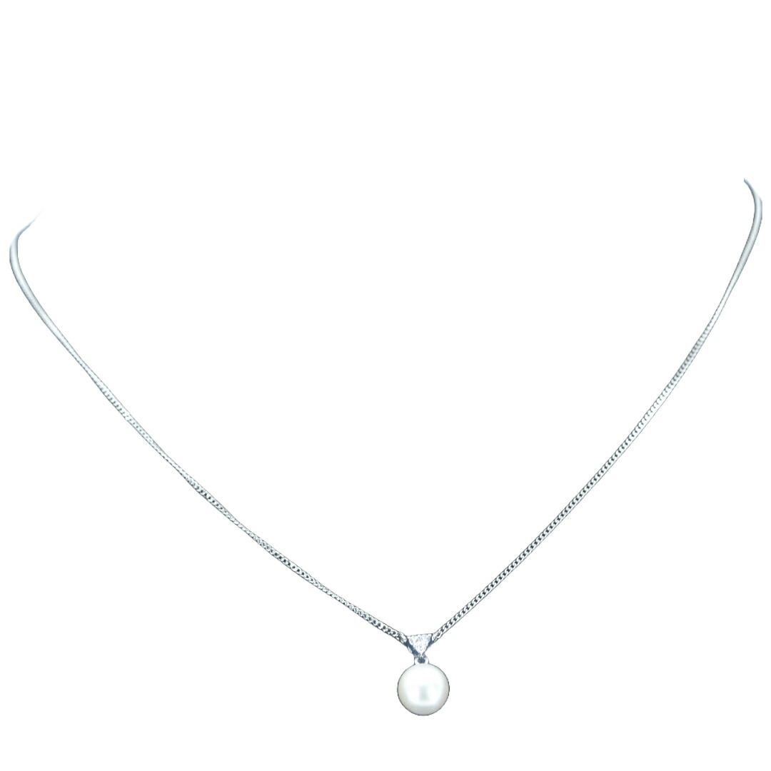 楽天市場】タサキ K18WG ダイヤ パール ネックレス チャンツ【新品同様