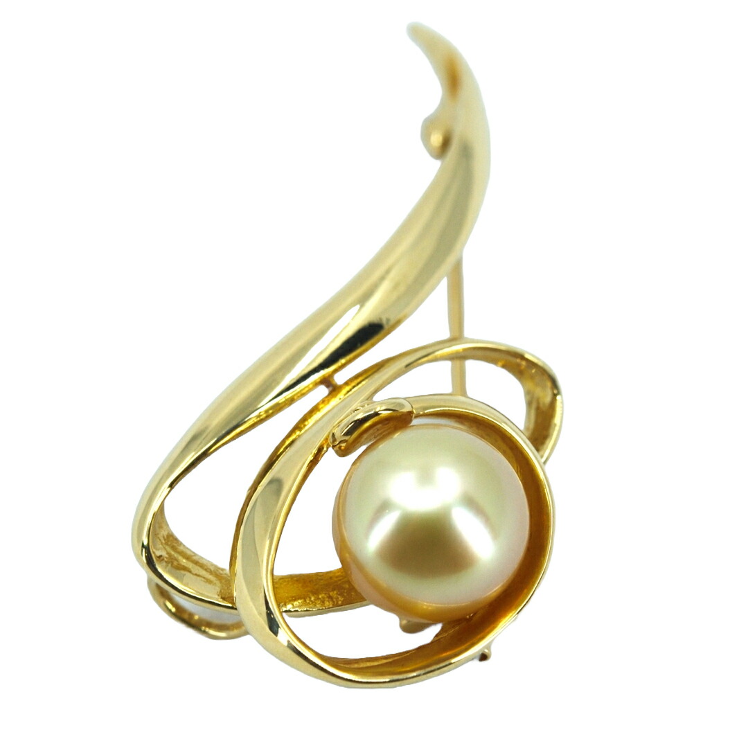 タサキ TASAKI K18 ゴールドパールブローチ ゴールド K18 パール レディース ジュエリー／宝石／宝飾品／貴金属 ／コサージュ／ラペルピン／飾りピン／バッジ 【中古】｜TORAFUKU虎福　店