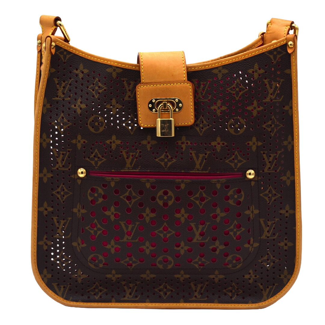 ルイ・ヴィトン Louis Vuitton モノグラム ペルフォミュゼット M95172 赤銅色/サクラ色 モノグラム レディース ブランド名御徒面子／ブランド名鞄 ／ショルダーバッグ／肩かけ御徒面子／曲がったがけ御徒面子／クロスボディバッグ／伝達人御徒面子 【中古】
