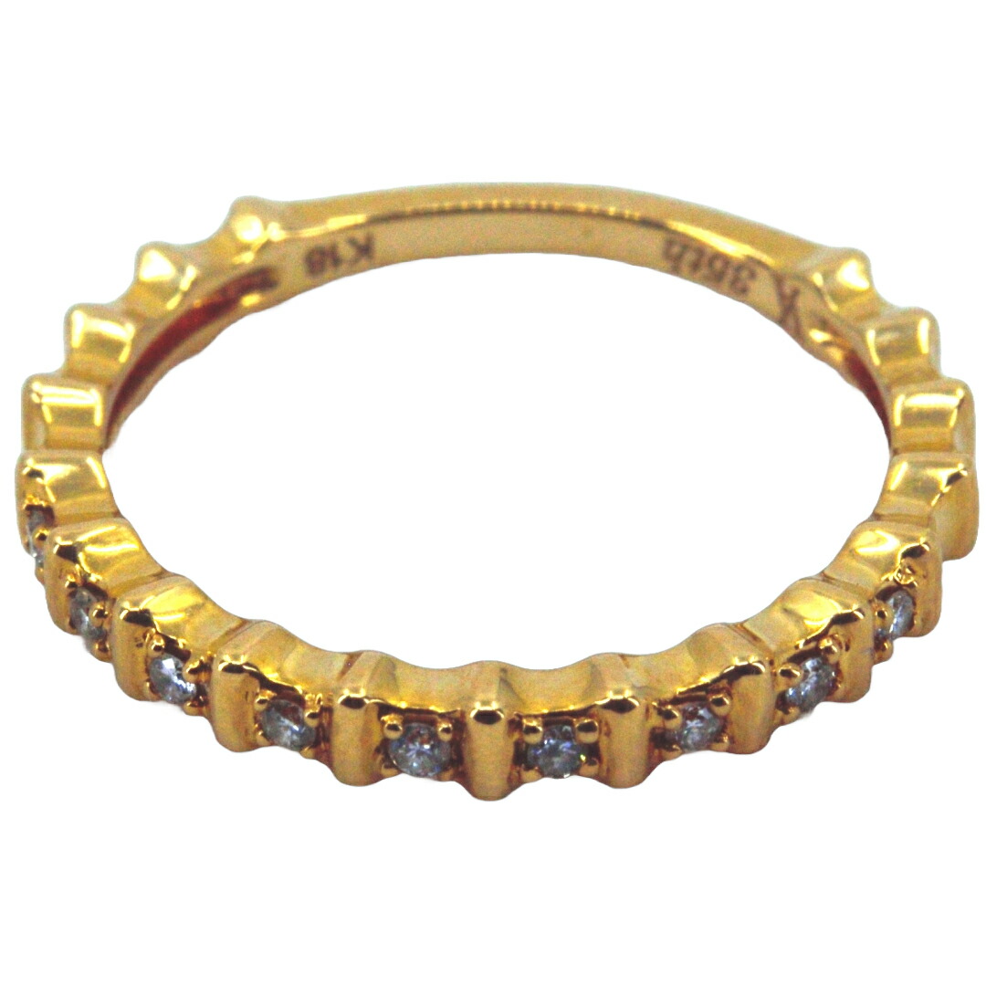 楽天市場】【中古】美品 SHIHARA シハラ リング Double Ring 0.9 K18YG