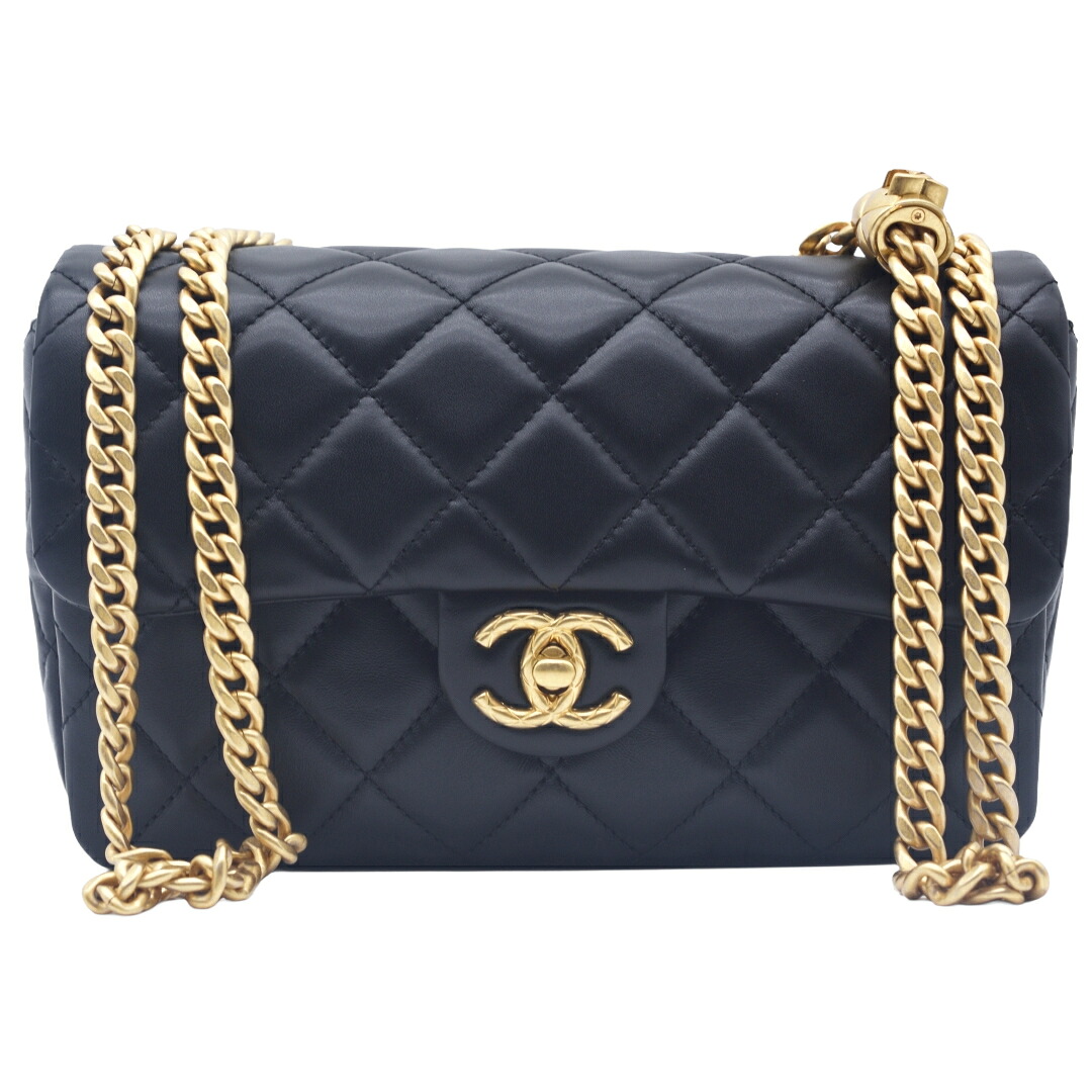 シャネル CHANEL マトラッセ チェーンショルダーバッグ AS5863 ブラック/ゴールド ラムスキン レディース ブランドバッグ/ブランド鞄 /ショルダーバッグ/肩掛けバッグ/斜めがけバッグ/クロスボディバッグ/メッセンジャーバッグ 【中古】|TORAFUKU虎福 店
