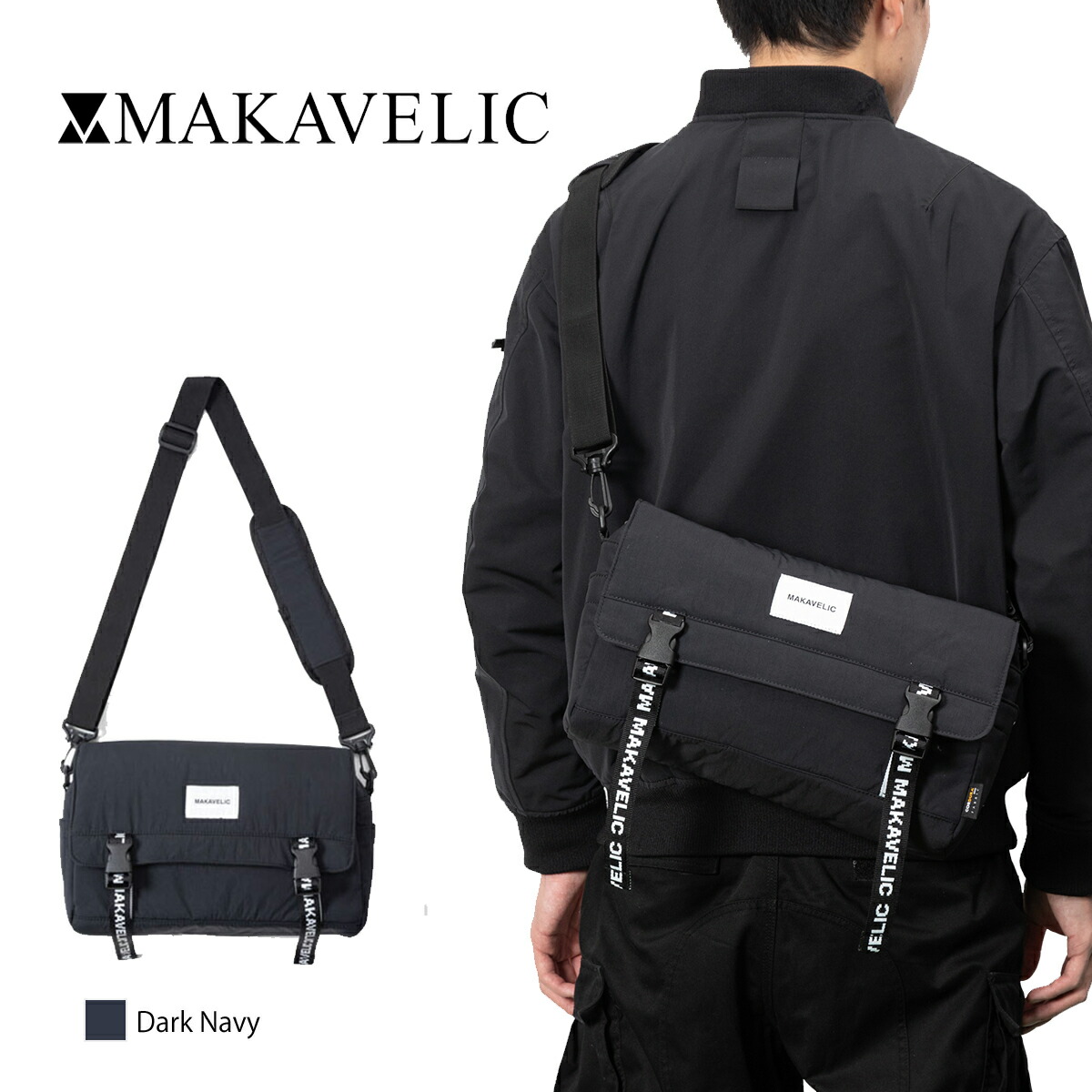 【楽天市場】マキャベリック ショルダーバッグ ゼファー MAKAVELIC ZEPHYR BUZZ SD01 SHOULDER BAG 10