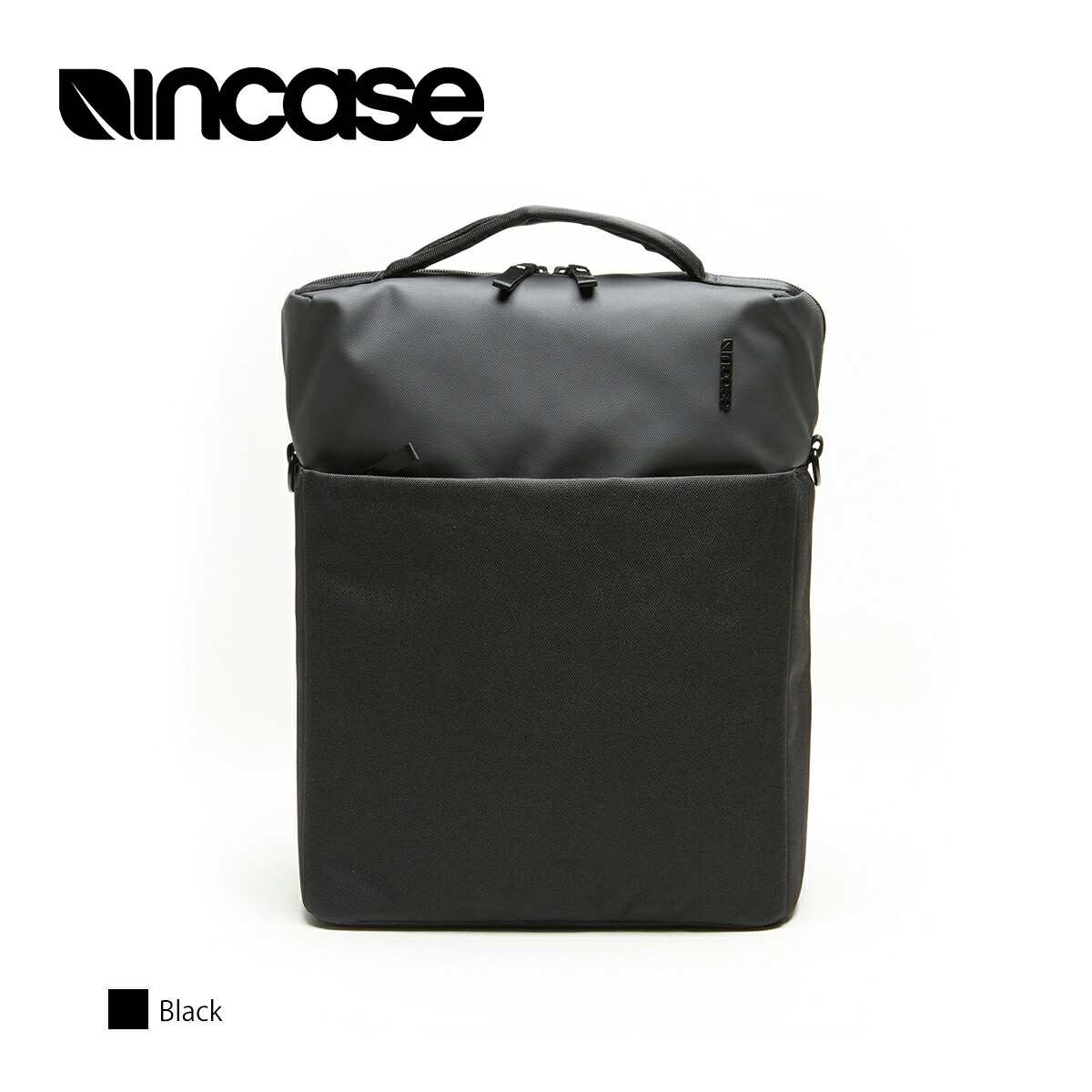 【選べるノベルティ】インケース トートバッグ Incase A.R.C. Tech Tote -Black- 10.4L 通勤・通学 ビジネストート MacBook Pro 13インチ ショルダーバッグ メンズ レディース スクエア ジップ開閉 Apple社公式パートナーブランド 137213053007 【正規販売店】｜【公式】バッグ通販TORATO