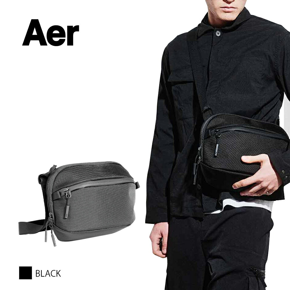 エアー Aer ボディバッグ トラベルコレクション Travel Collection Day Sling 3 Max ウエストポーチ スリングバッグ 6L タウンユース お出かけバッグ 11インチタブレット対応 トラベル メンズ レディース 横型 ジップ開閉 大き目ボディバッグ AER-21038 【正規販売店】 14,212円