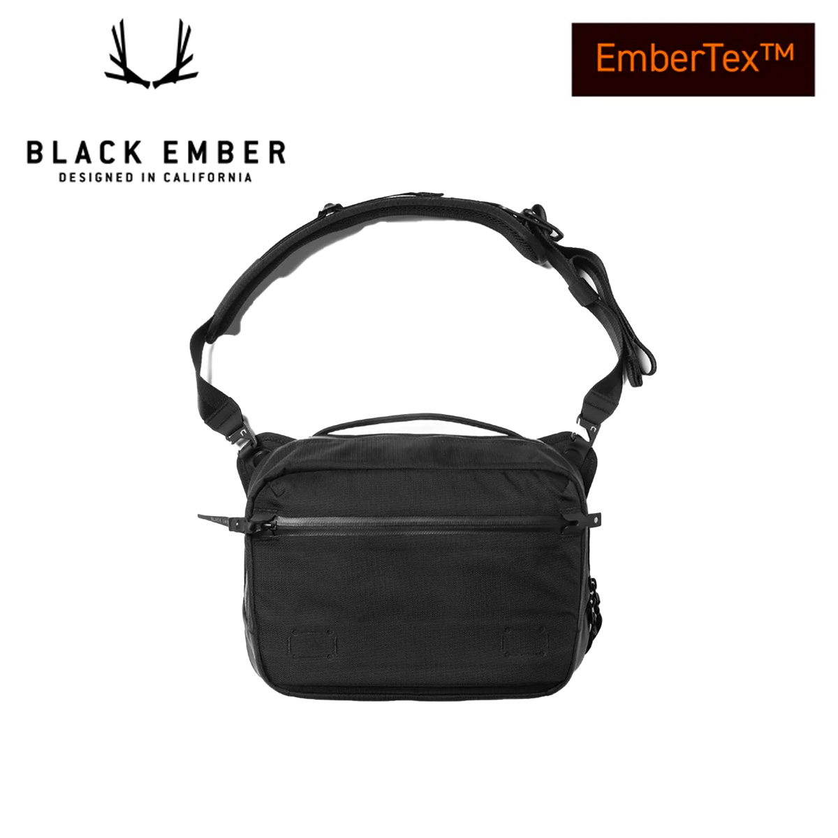 BLACK EMBER ナイロンボストンバッグ（黒）マチ拡張可能 BLACK EMBER（ブラックエンバー） フォージ 40 エンバーテックス