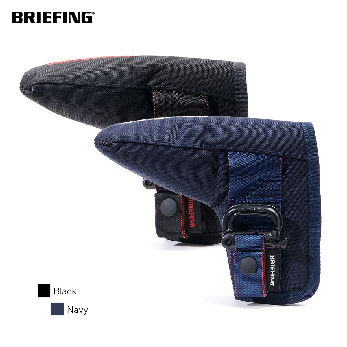 ブリーフィング ゴルフ パターカバー ヘッドカバー GOLF B SERIES PUTTER COVER FIDLOCK BRIEFING  BRG191G28 絶品