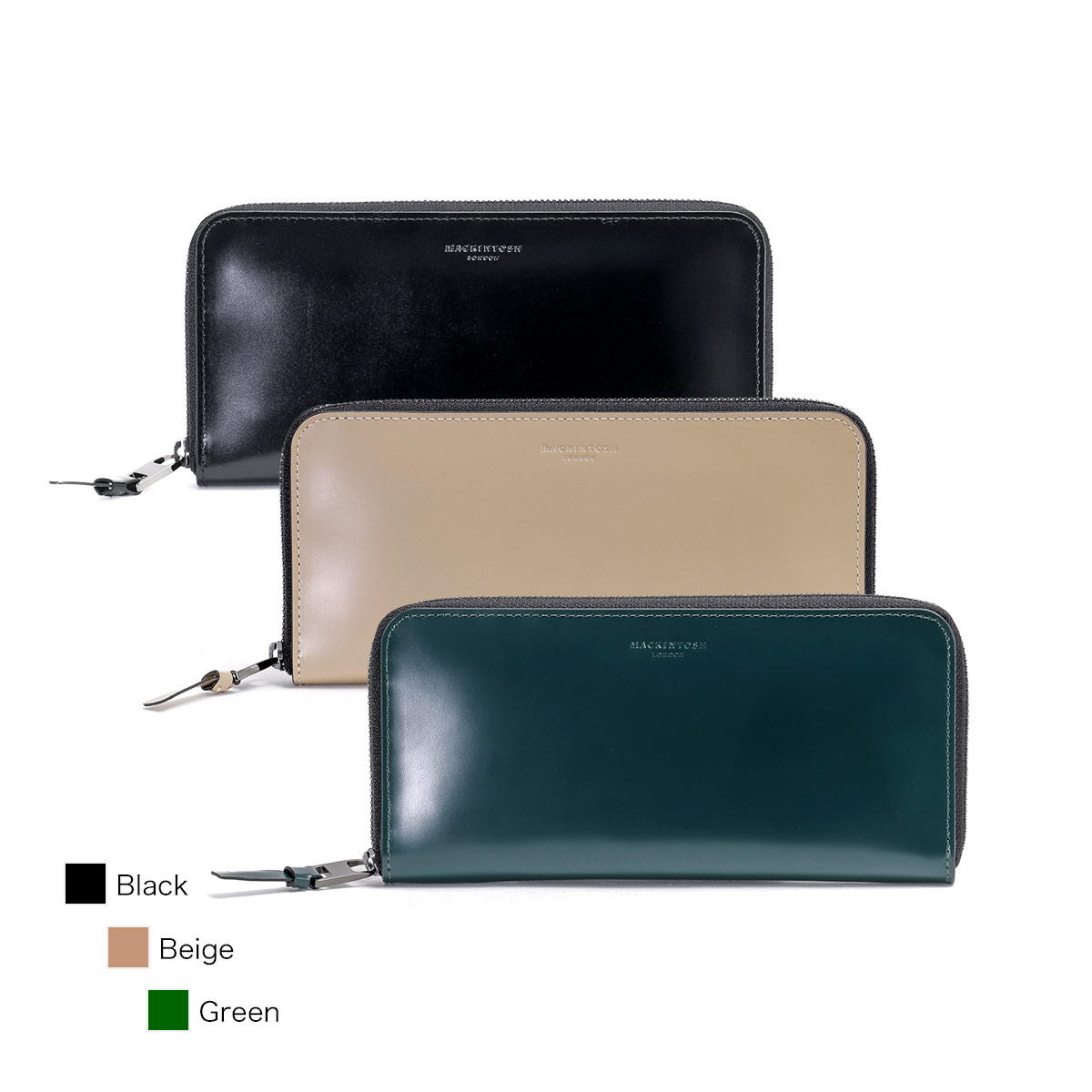 【正規品】マッキントッシュ ロンドン 長財布 ラウンドジップ 本革 LAVA MACKINTOSH LONDON WMKL6060051 [ラッピング無料]正規販売店 プレゼント かっこいい｜【公式】バッグ通販TORATO