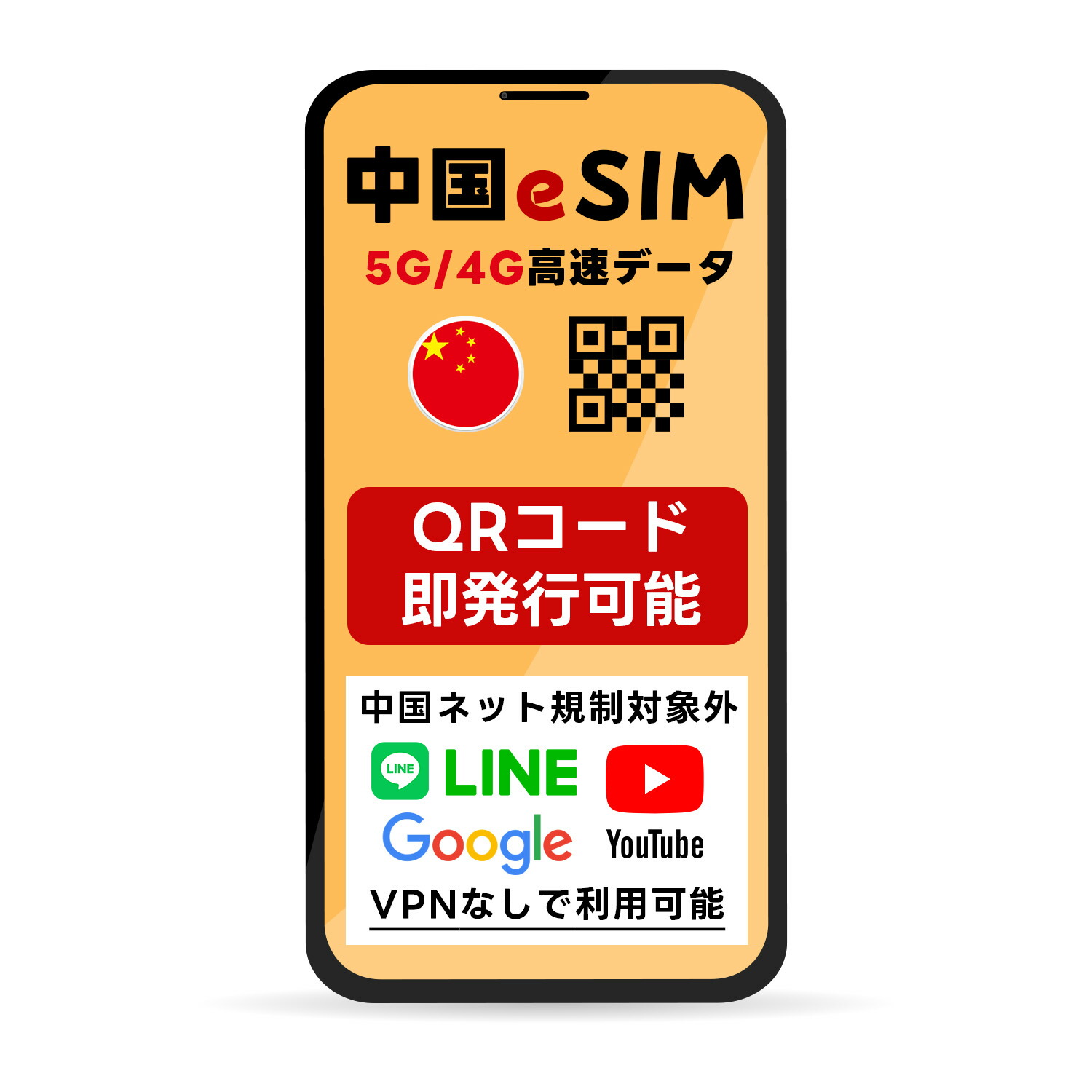 Amazon.co.jp: 【台湾eSIM】3日間完全無制限（低速なし） LINE