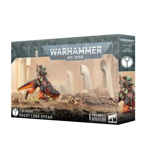 送料無料【ウォーハンマー 40000】 タウ・エンパイア:クルート・ローンスピア T'AU EMPIRE:KROOT LONE-SPEAR 56-59
