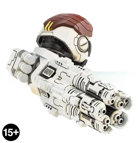 貨物輸送無料 【ウォーハンマー 40000】タウ・エンパイア:タウナー・スプレマシー・アーマー フュージョン・エラディケーター KX139 Fusion Eradicator[オンライン押さえる品]
