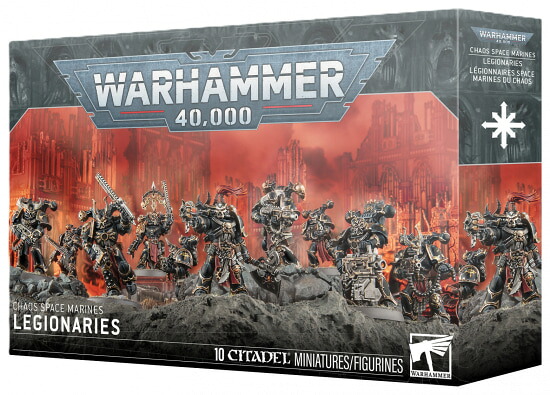 送料無料【ウォーハンマー 40000】ケイオス・スペースマリーン:レギオネア CHAOS SPACE MARINES: LEGIONARIES 43-105