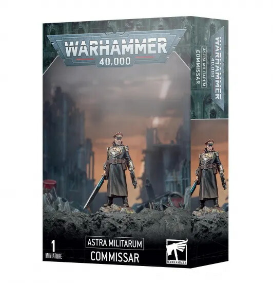 送料無料【ウォーハンマー 40000】アストラ・ミリタルム：コミッサー ASTRA MILITARUM: COMMISSAR 47-50