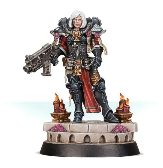 送料無料【ウォーハンマー 40000】アデプタ・ソロリタス:アマリア・ノヴェナ ADEPTA SORORITAS:Sister Superior Amalia Novena[オンライン限定品]