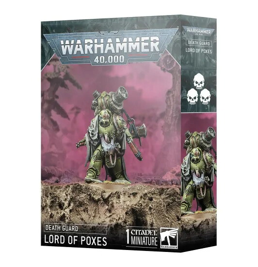 送料無料【ウォーハンマー 40000】デスガード:ロード・オヴ・ポクス DEATH GUARD:LORD OF POXES 42-16