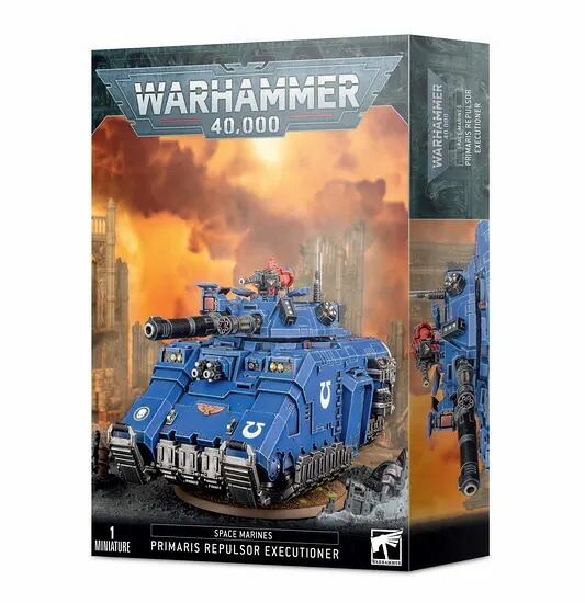 [送料無料] 【ウォーハンマー 40000】スペースマリーン プライマリス・リパルサー・エクスキューショナー SPACE MARINES PRIMARIS REPULSOR EXECUTIONER 48-55