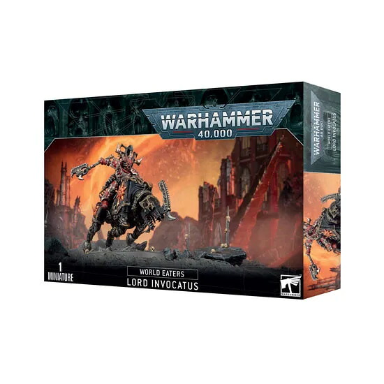 送料無料【ウォーハンマー 40000】ワールドイーター:ロード・インヴォカートゥス WORLD EATERS: LORD INVOCATUS