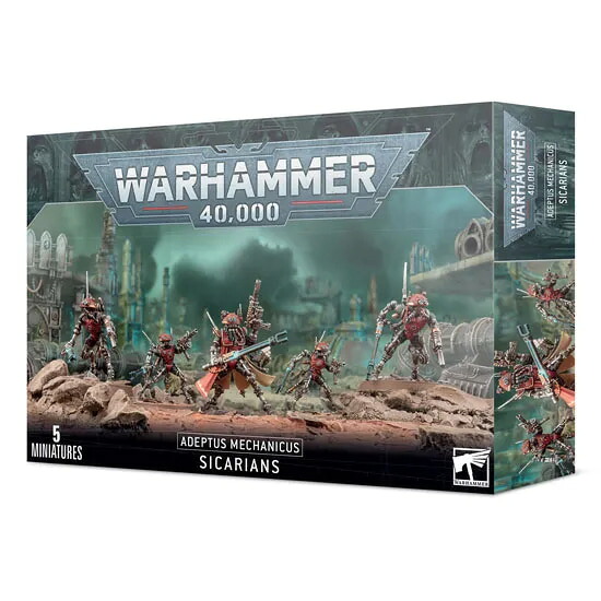 送料無料【ウォーハンマー 40000】ADEPTUS MECHANICUS: SICARIANS アデプトゥス・メカニカス：シカリアン　59-11