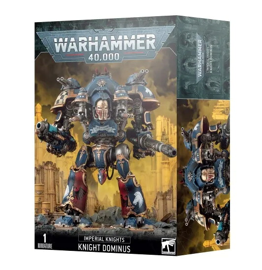 送料無料【ウォーハンマー 40000】インペリアルナイト ナイト・ドミヌス Knight Dominus 54-21