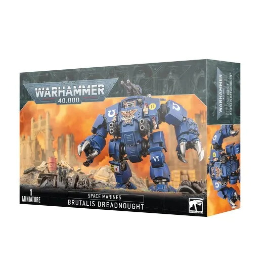 [貨物輸送無料] 【ウォーハンマー 40000】スペースマリーン:ブルータリス・ドレッドノート SPACE MARINES:BRUTALIS DREADNOUGHT 48-28