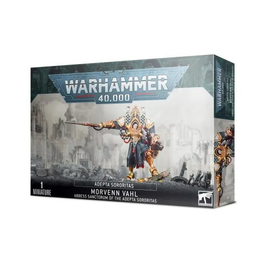 送料無料【ウォーハンマー 40000】アデプタ・ソロリタス：神聖大教母モルヴェン・ヴァール ADEPTA SORORITAS:MORVENN VAHL ABBESS SANCTORUM