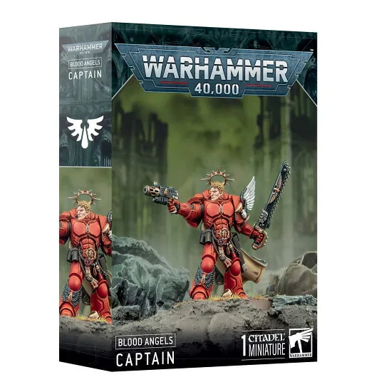 送料無料【ウォーハンマー 40000】ブラッドエンジェル:キャプテン 41-23 BLOOD ANGELS: CAPTAIN