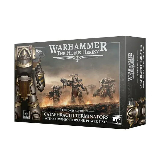 送料無料　3/7発売予約【ウォーハンマー ホルスヘレシー】レギオネス・アスタルテス：カタクラフティ・ターミネイター（パワーフィスト装備） 31-143