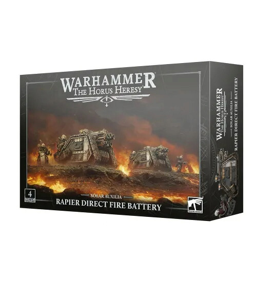 貨物輸送無料 5/16発売取っておく【ウォーハンマー ホルスヘレシー】ソーラー・アウクシリア:レイピア・ダイレクト・ファイア・バッテリー 31-170