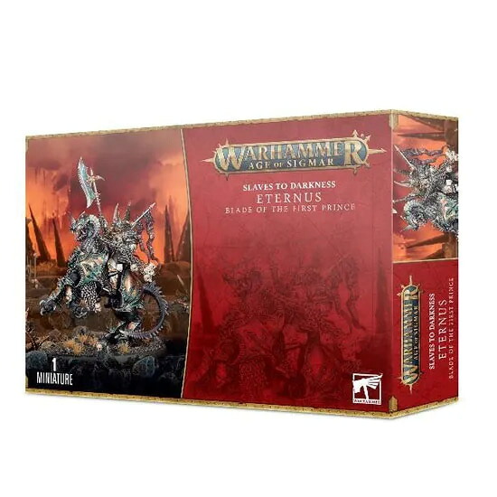 送料無料【ウォーハンマー AGE OF SIGMAR】スレイヴ・トゥ・ダークネス：“第一君主の懐刀”エターナス SLAVES TO DARKNESS