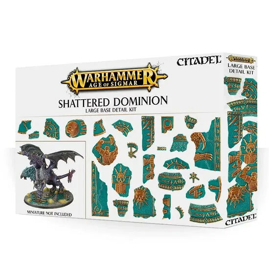 送料無料【ウォーハンマー AGE OF SIGMAR】SHATTERED DOMINION: LARGE BASE DETAIL KIT シャッタード・ドミニオン：ラージベース・ディテールキット 66-99