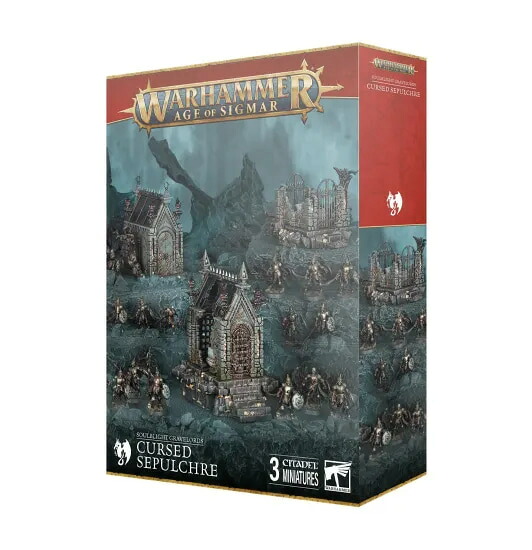貨物輸送無料【ウォーハンマー AGE OF SIGMAR】ソウルブライト・グレイヴロード：呪われた墓 91-88