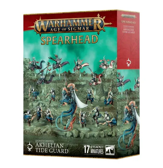 送料無料【ウォーハンマー AGE OF SIGMAR】イドネス・ディープキン:スピアヘッド アクヘリアン波濤隊 70-873