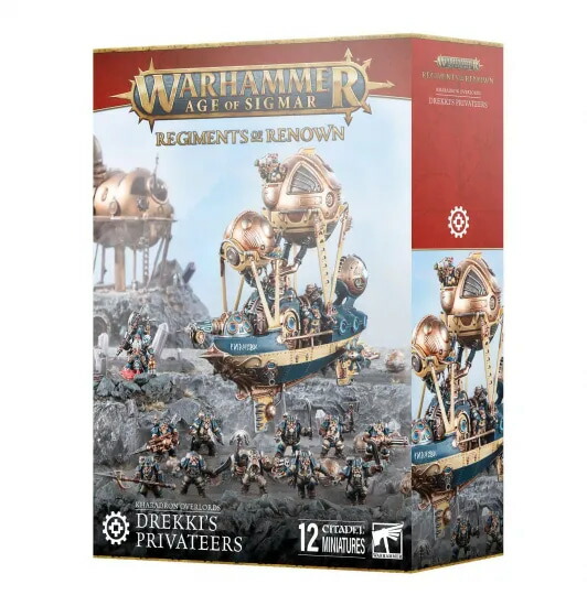 送料無料【ウォーハンマー AGE OF SIGMAR】カラドロン・オーヴァーロード:ドレッキの私掠団 84-65