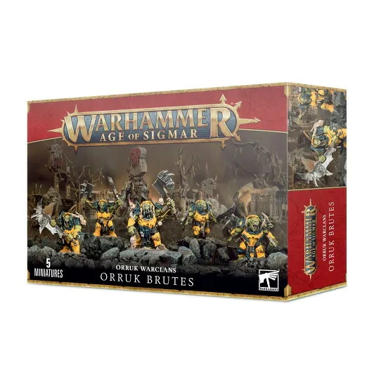 送料無料【ウォーハンマー AGE OF SIGMAR】オールク・ウォークラン:オールク・ブルート ORRUK WARCLANS: ORRUK BRUTES 89-29