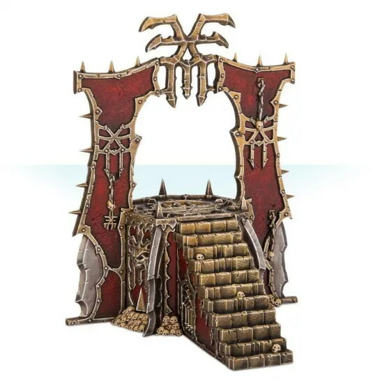 送料無料【ウォーハンマー AGE OF SIGMAR】ディーモン・オヴ・コーン:スカルアルター Skull Altar[オンライン限定品]